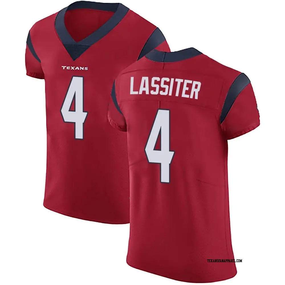 Elite Red Men's Kamari Lassiter Houston Texans Alternate Vapor Untouchable Jersey
