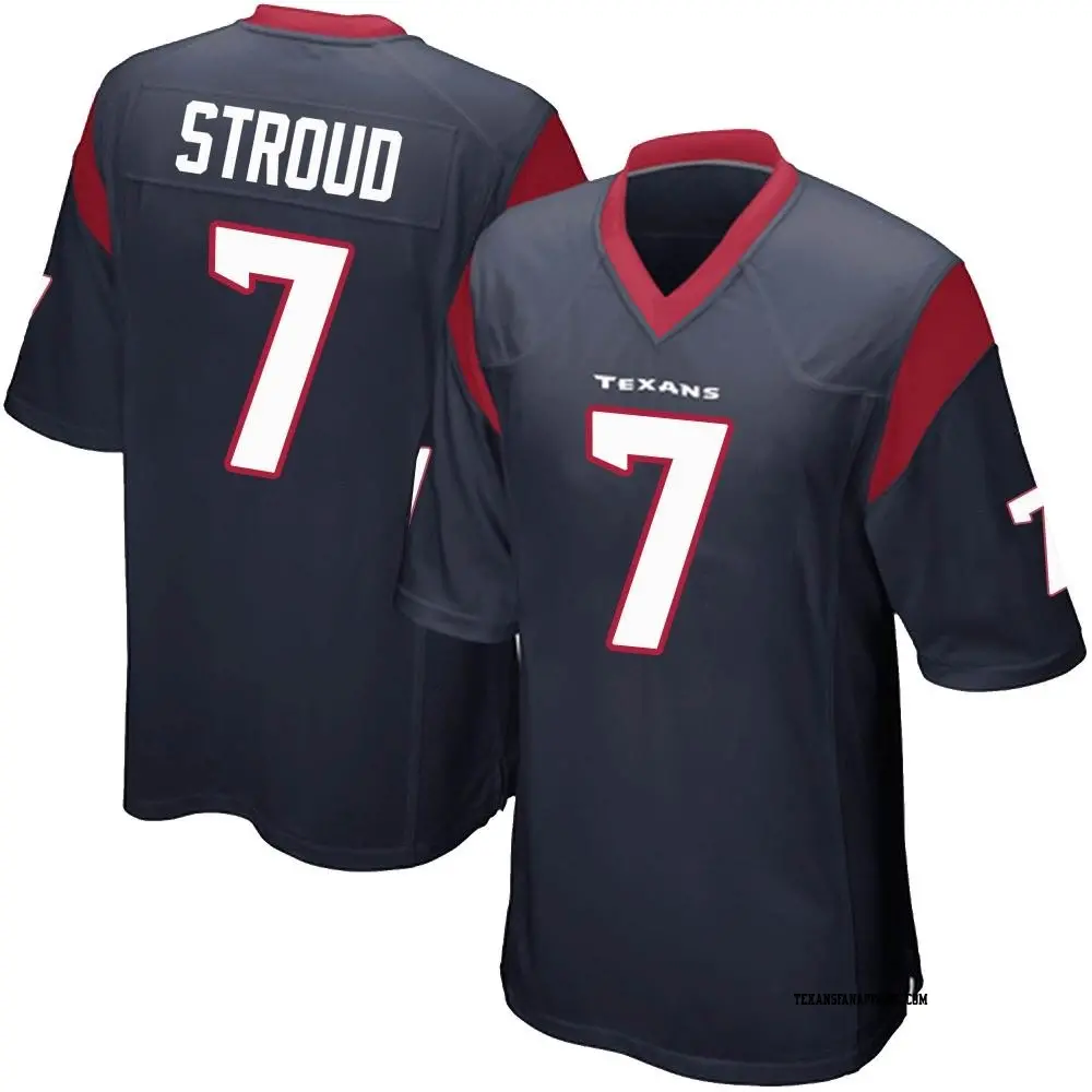 Game Navy Blue Youth C.J. Stroud Houston Texans Team Color Jersey