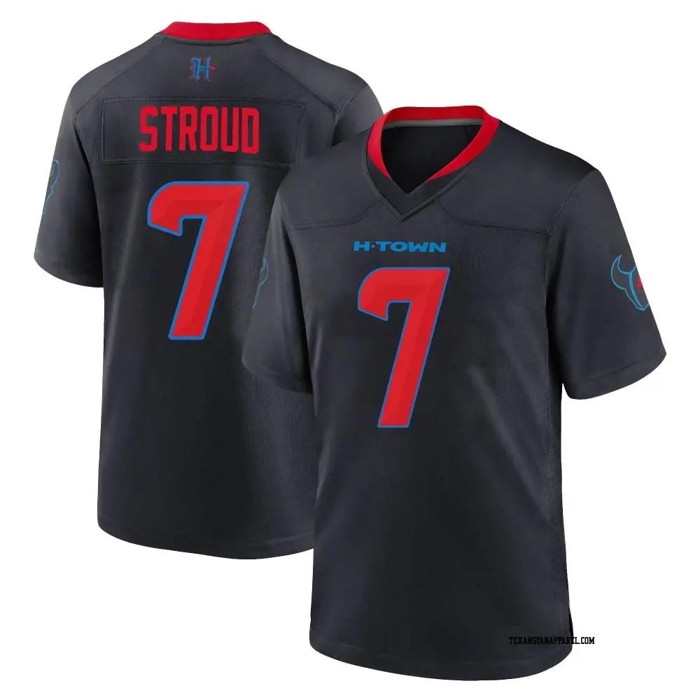 Game Navy Men's C.J. Stroud Houston Texans 2nd Alternate Jersey