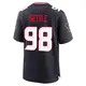 Game Navy Men's Tim Settle Jr. Houston Texans Team Jersey