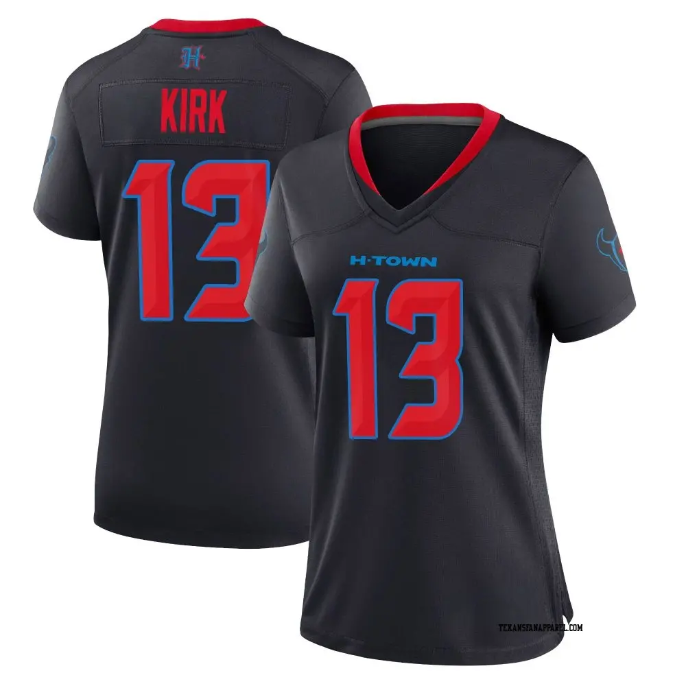 Game Navy Women's Christian Kirk Houston Texans 2nd Alternate Jersey