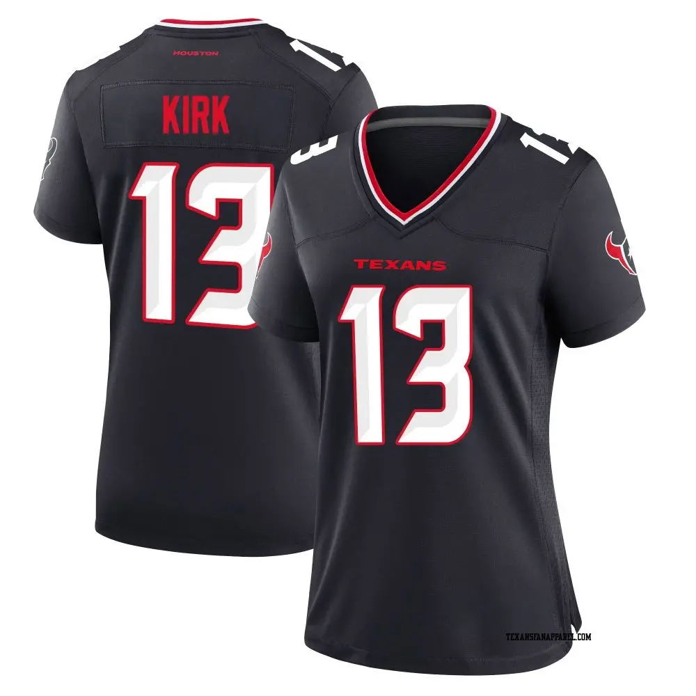 Game Navy Women's Christian Kirk Houston Texans Team Jersey