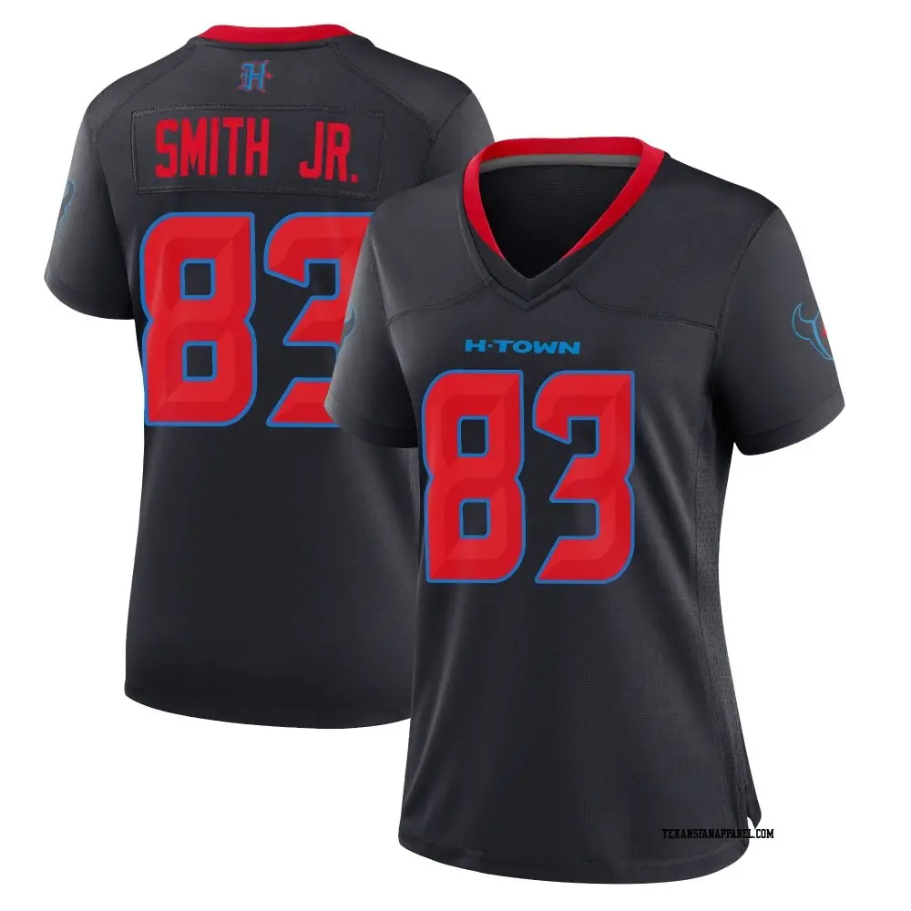 Game Navy Women's Irv Smith Jr. Houston Texans 2nd Alternate Jersey