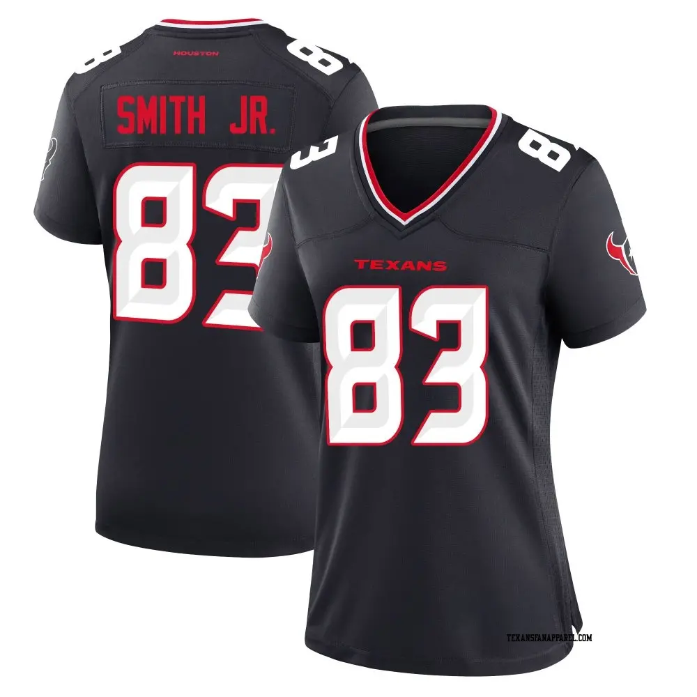 Game Navy Women's Irv Smith Jr. Houston Texans Team Jersey