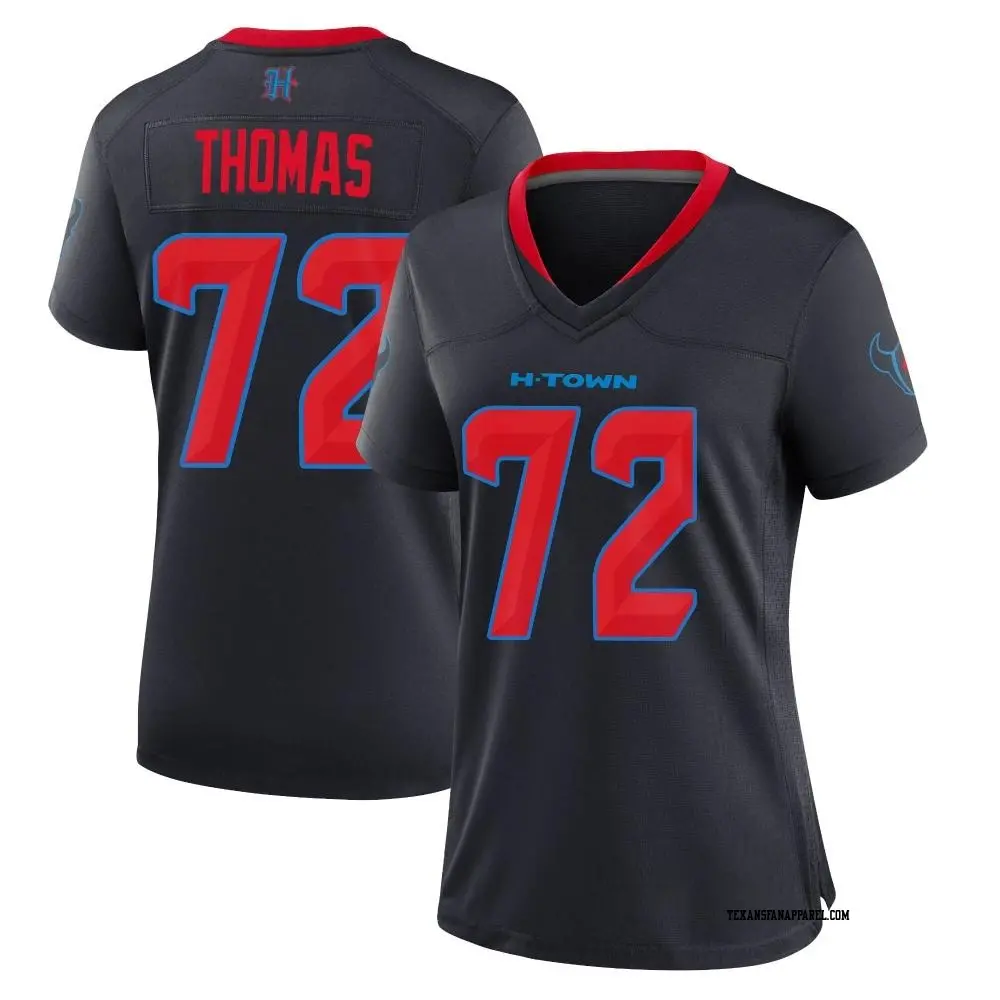 Game Navy Women's Jaylon Thomas Houston Texans 2nd Alternate Jersey