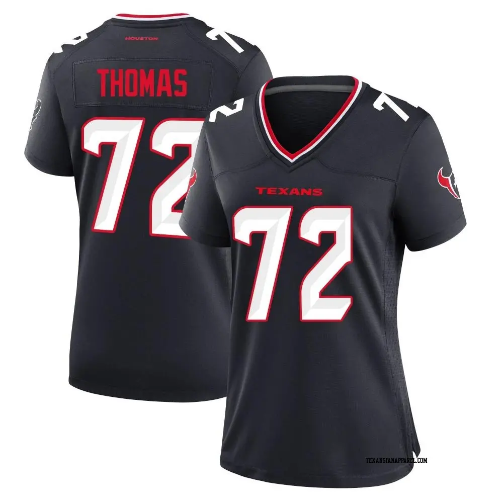 Game Navy Women's Jaylon Thomas Houston Texans Team Jersey