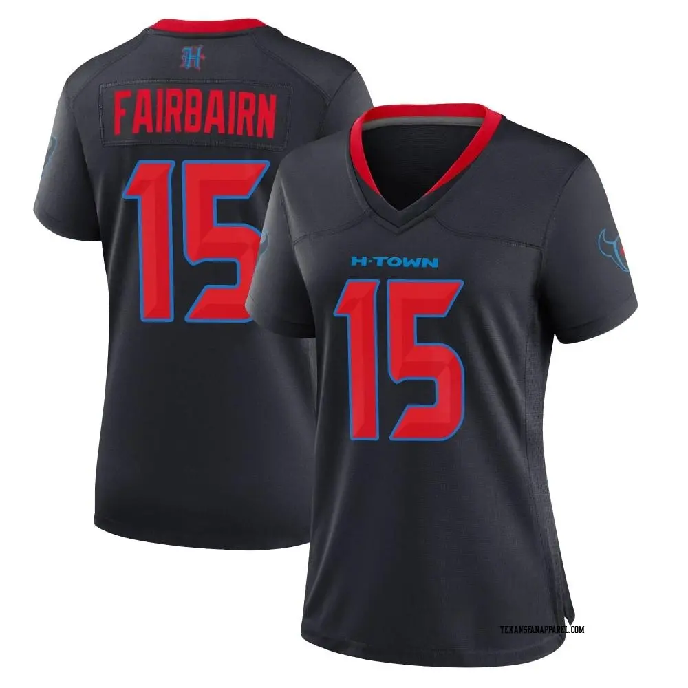 Game Navy Women's Ka'imi Fairbairn Houston Texans 2nd Alternate Jersey