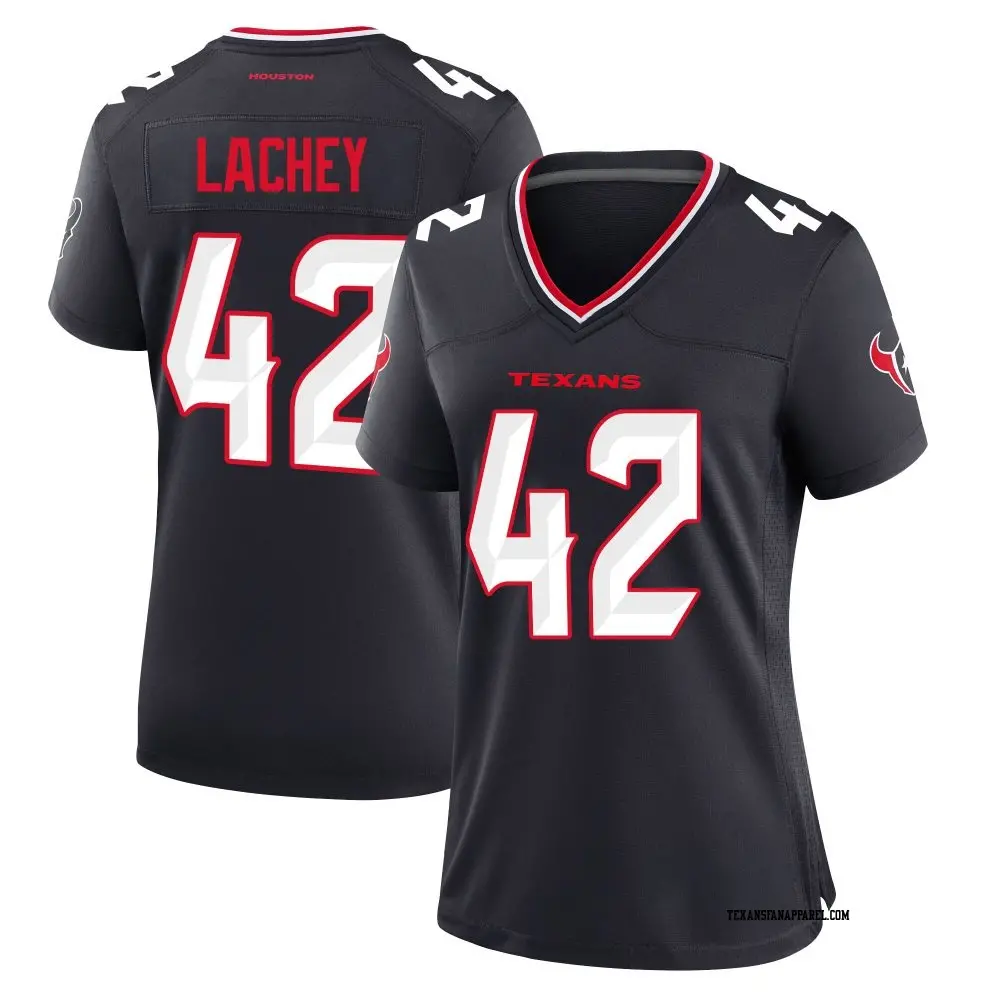 Game Navy Women's Luke Lachey Houston Texans Team Jersey