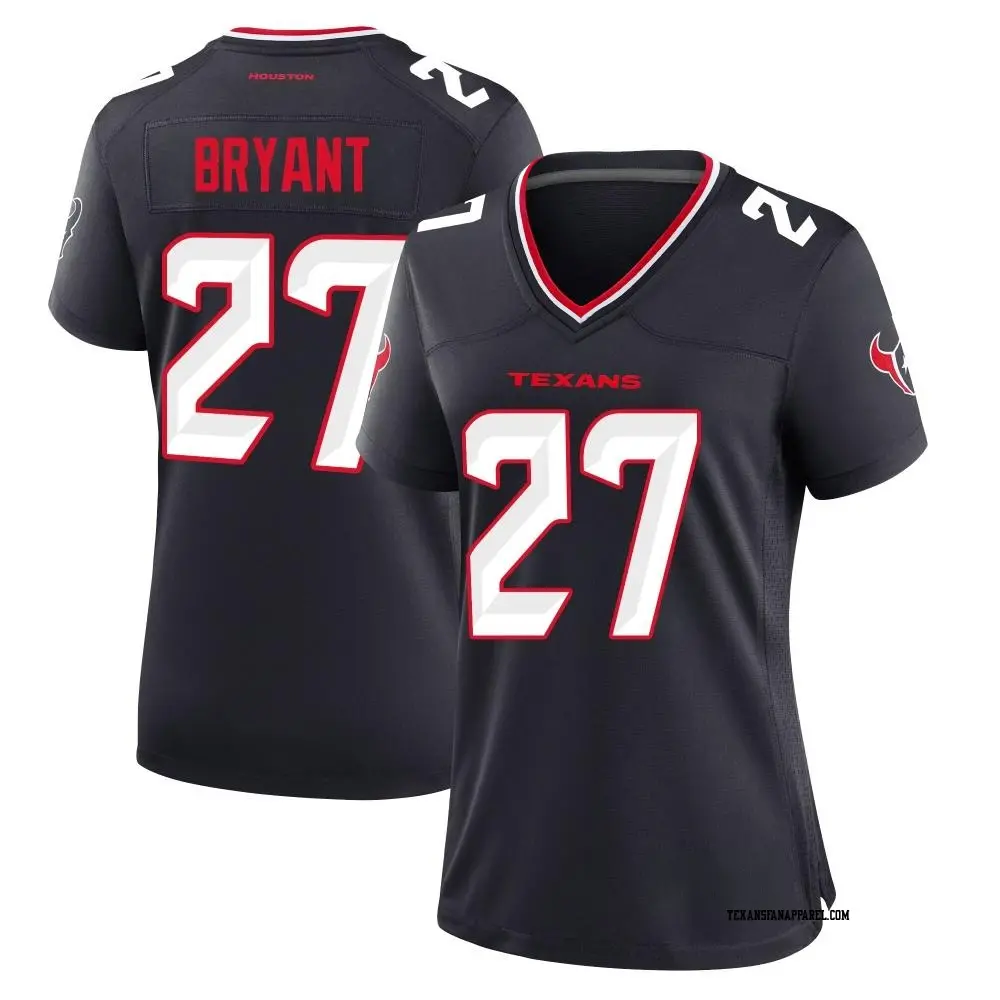 Game Navy Women's Myles Bryant Houston Texans Team Jersey