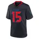 Game Navy Youth Ka'imi Fairbairn Houston Texans 2nd Alternate Jersey