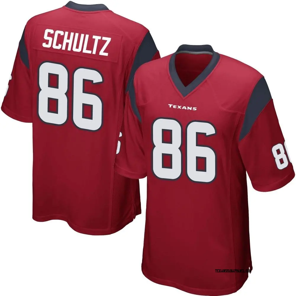 Game Red Men's Dalton Schultz Houston Texans Alternate Jersey