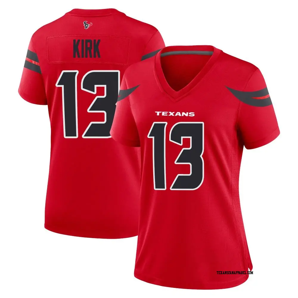 Game Red Women's Christian Kirk Houston Texans Alternate Jersey