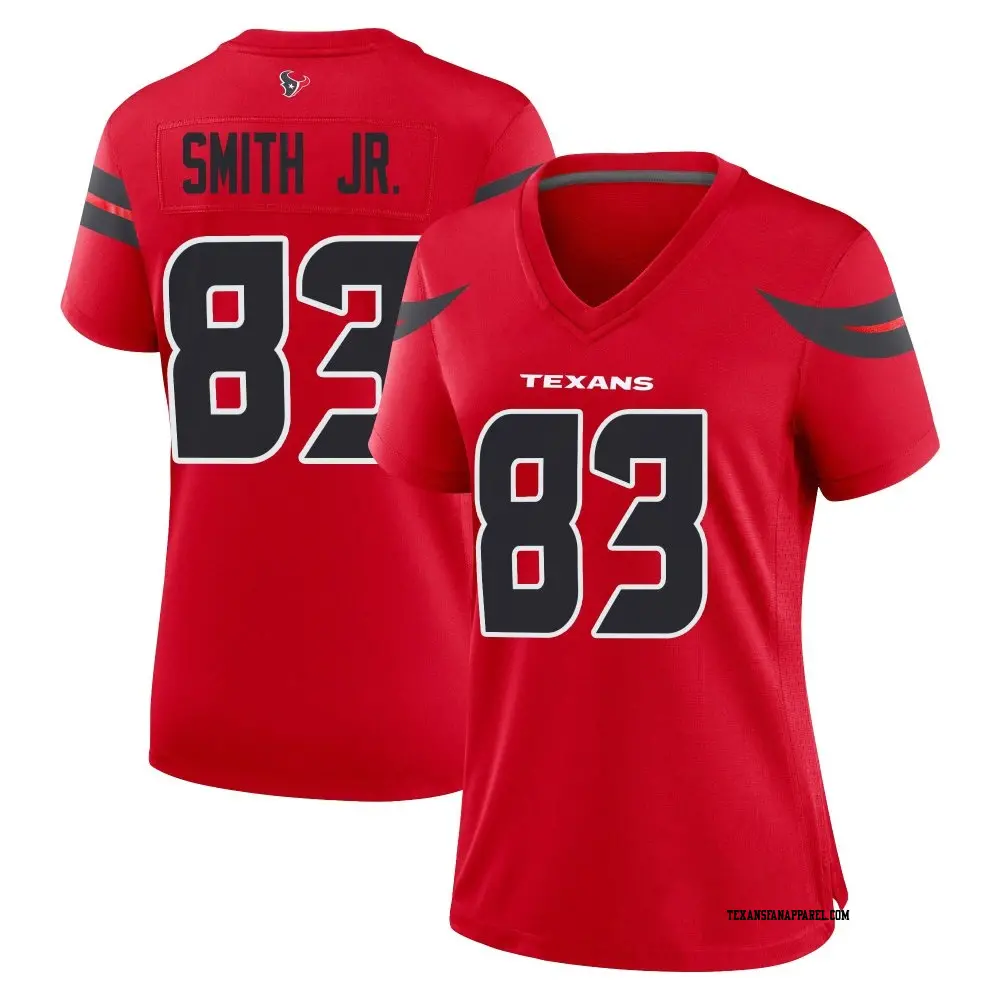 Game Red Women's Irv Smith Jr. Houston Texans Alternate Jersey
