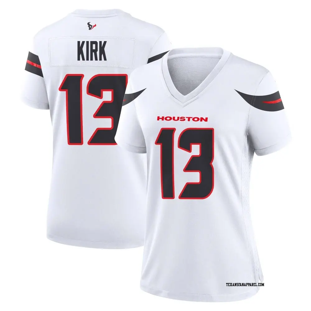 Game White Women's Christian Kirk Houston Texans Jersey