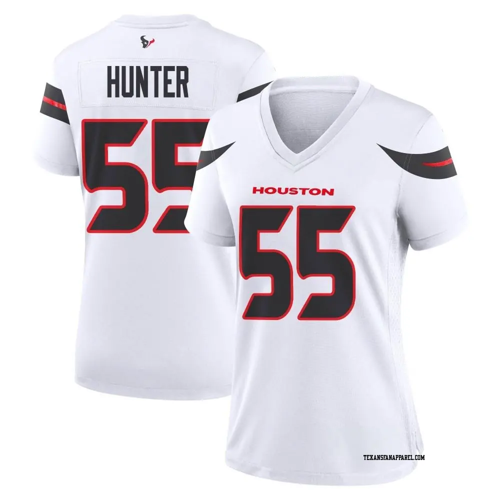 Game White Women's Danielle Hunter Houston Texans Jersey