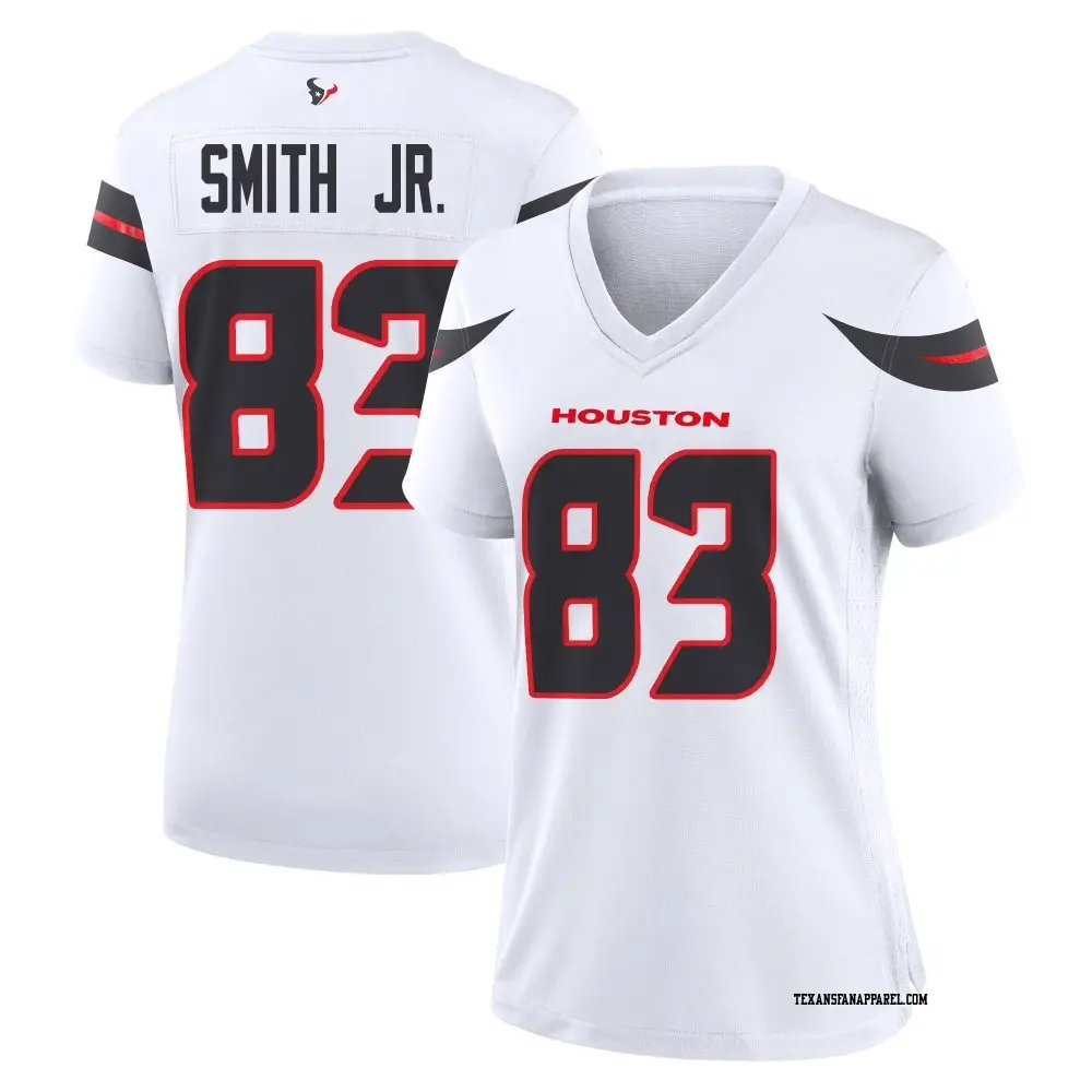 Game White Women's Irv Smith Jr. Houston Texans Jersey