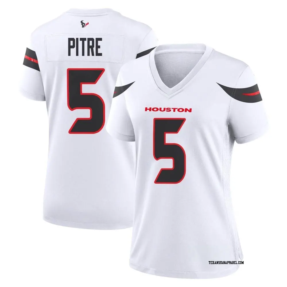 Game White Women's Jalen Pitre Houston Texans Jersey