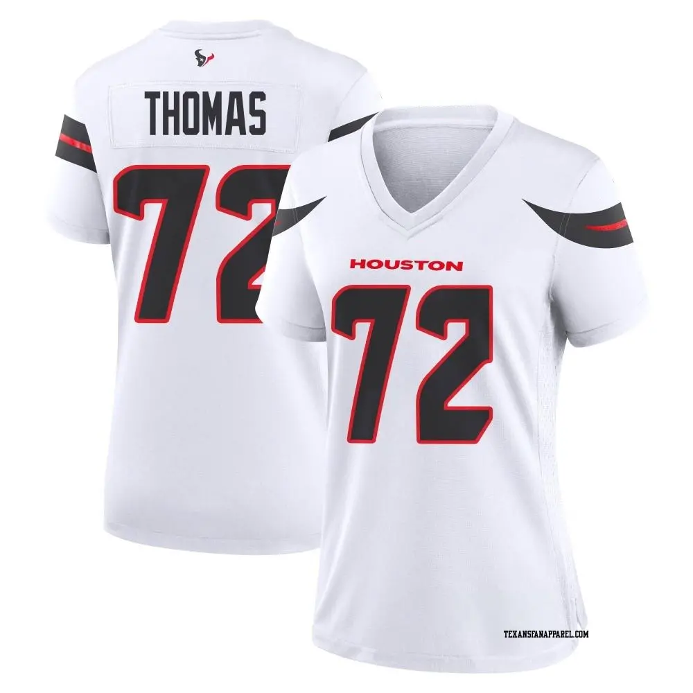 Game White Women's Jaylon Thomas Houston Texans Jersey