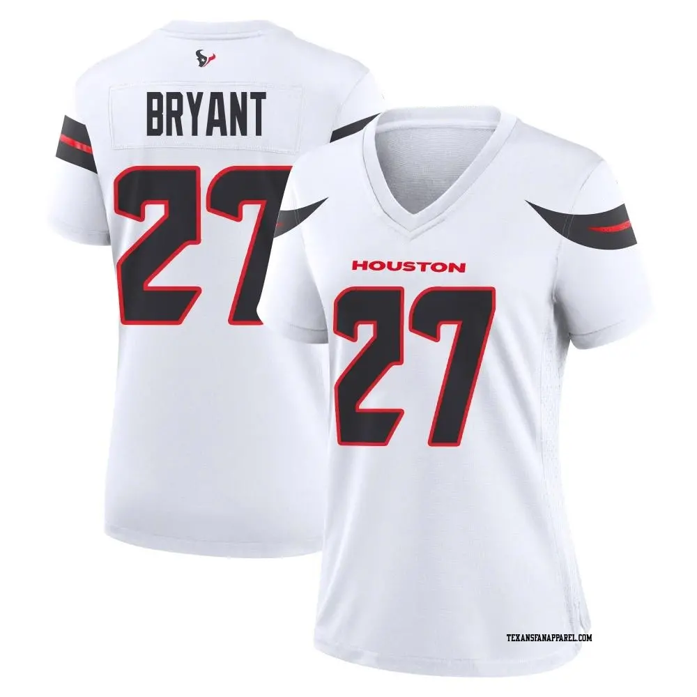 Game White Women's Myles Bryant Houston Texans Jersey