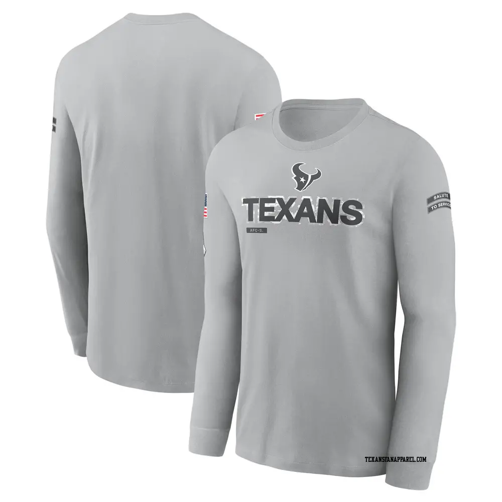 売れ筋商品|||ナイキ カットソー トップス レディース Women's White Houston Texans 2024 Salute To Service Long Sleeve T-Shirt White mens-nike-arctic-camo-houston-