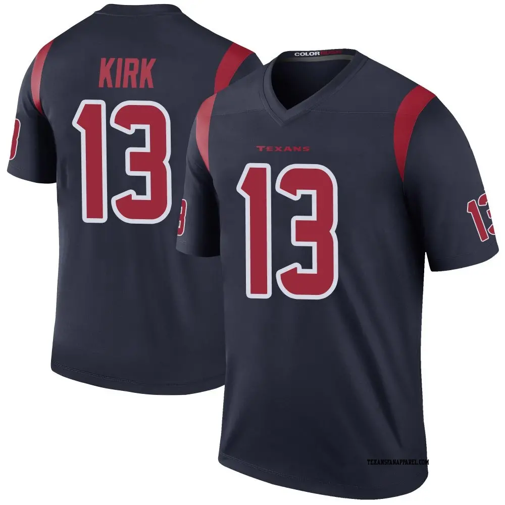 Legend Navy Men's Christian Kirk Houston Texans Color Rush Jersey
