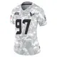 Limited Arctic Camo Women's Mario Edwards Jr. Houston Texans 2024 Salute to Service Jersey