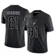 Limited Black Men's Jayden Higgins Houston Texans Reflective Jersey