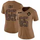 Limited Brown Women's Eli Cox Houston Texans 2023 Salute To Service Jersey