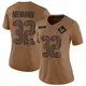 Limited Brown Women's Nick Niemann Houston Texans 2023 Salute To Service Jersey
