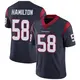 Limited Navy Blue Men's Kyonte Hamilton Houston Texans Team Color Vapor Untouchable Jersey