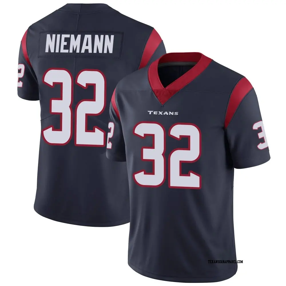 Limited Navy Blue Men's Nick Niemann Houston Texans Team Color Vapor Untouchable Jersey