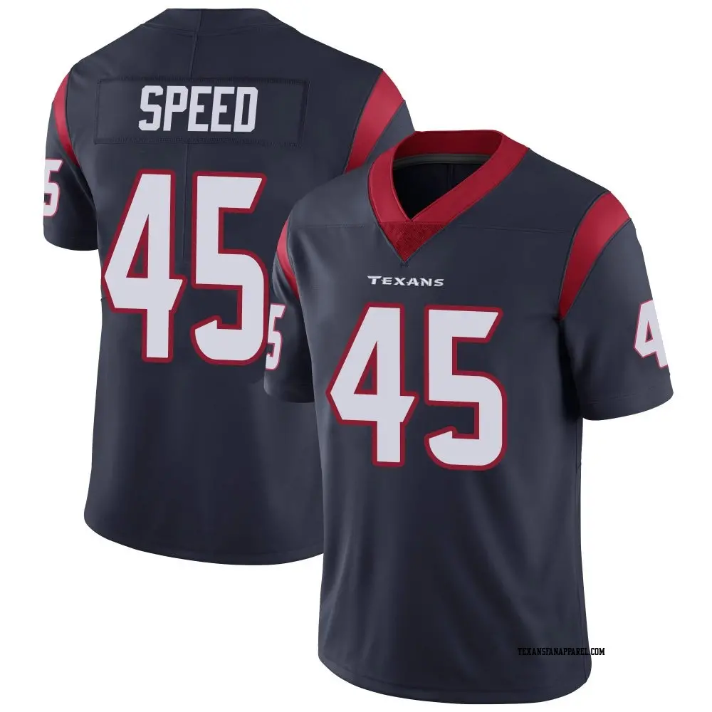 Limited Navy Blue Youth E.J. Speed Houston Texans Team Color Vapor Untouchable Jersey