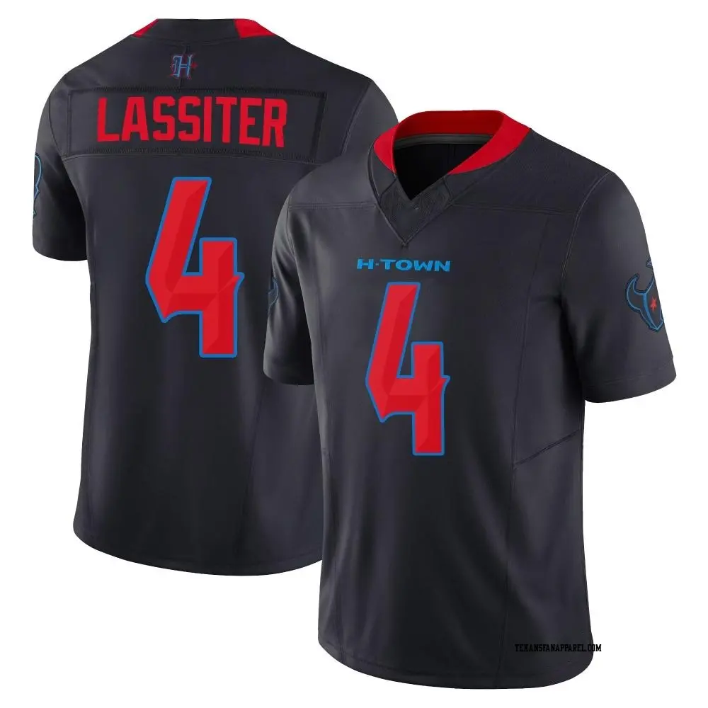 Limited Navy Men's Kamari Lassiter Houston Texans 2nd Alternate Vapor F.U.S.E. Jersey