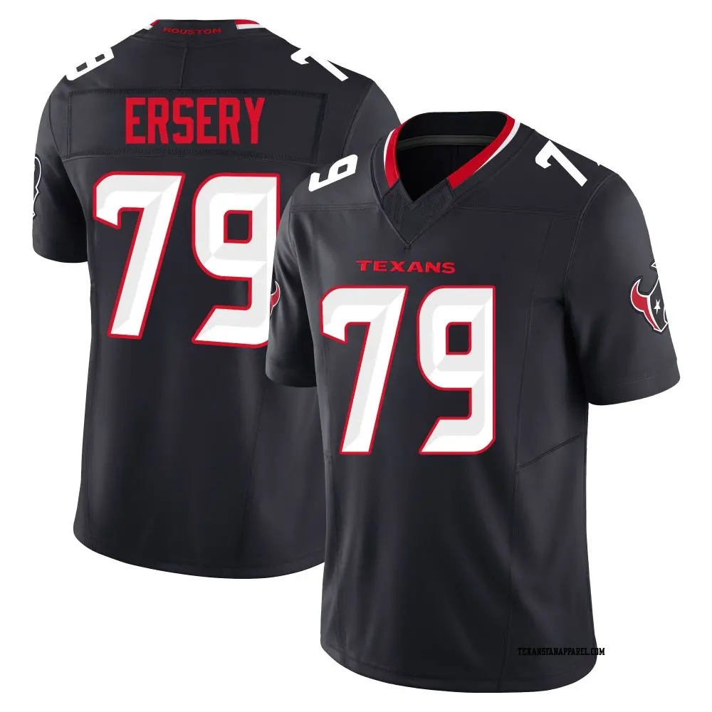 Limited Navy Youth Aireontae Ersery Houston Texans Alternate Vapor F.U.S.E. Jersey