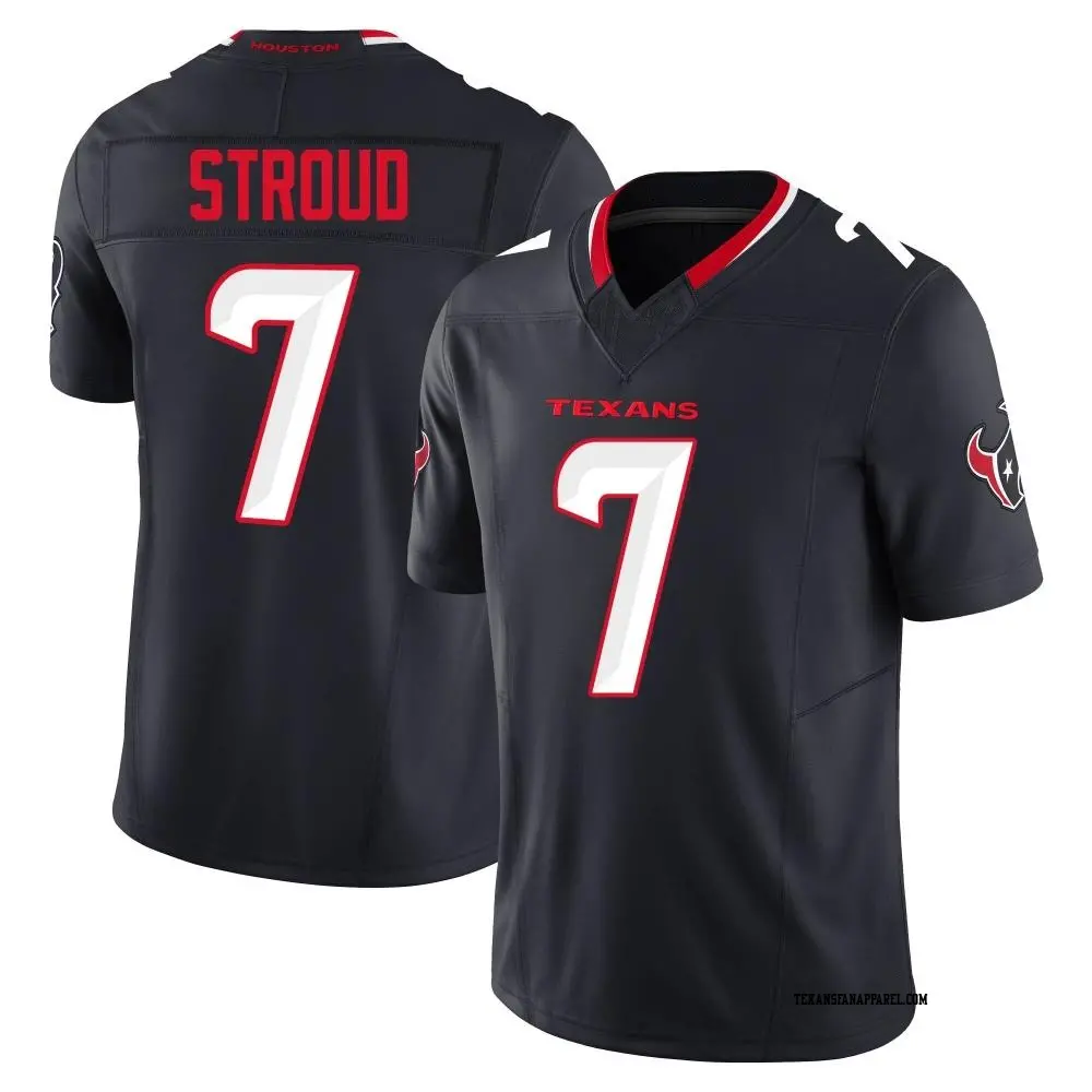 Limited Navy Youth C.J. Stroud Houston Texans Alternate Vapor F.U.S.E. Jersey