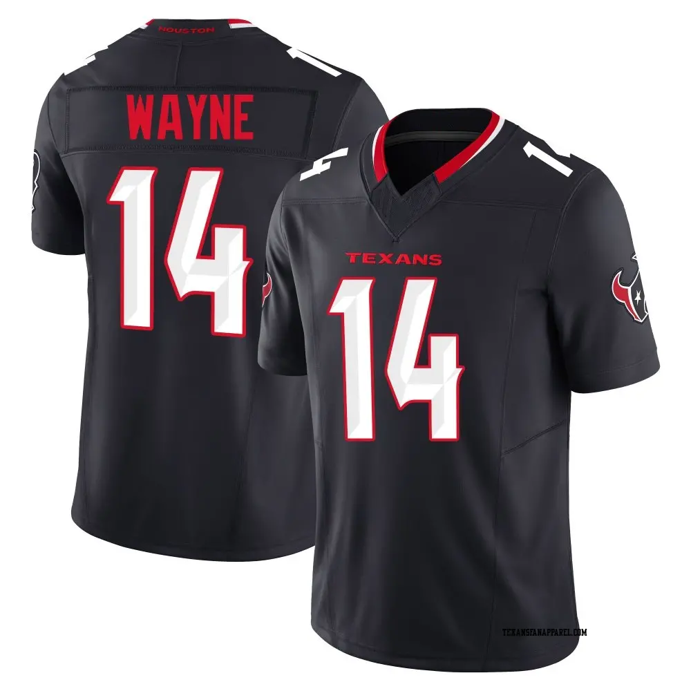 Limited Navy Youth Jared Wayne Houston Texans Alternate Vapor F.U.S.E. Jersey