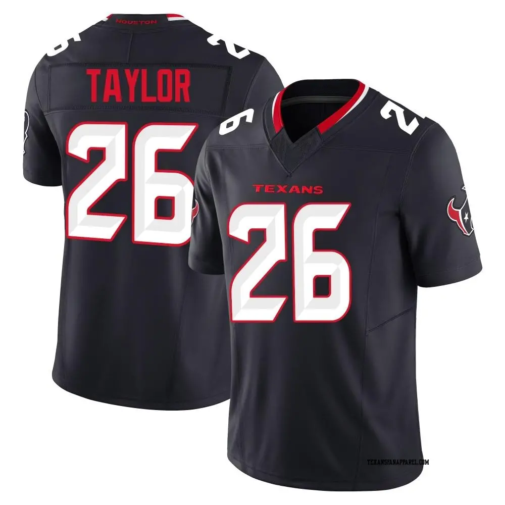 Limited Navy Youth J.J. Taylor Houston Texans Alternate Vapor F.U.S.E. Jersey