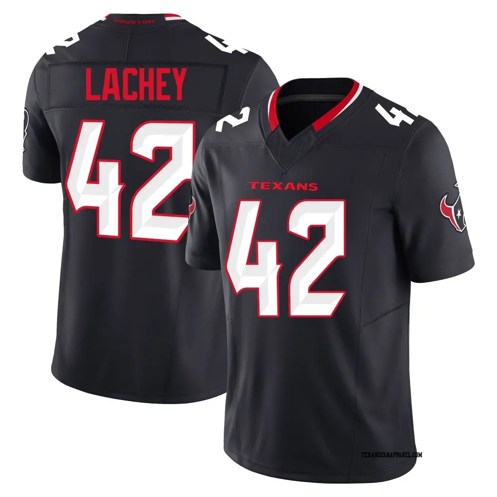 Limited Navy Youth Luke Lachey Houston Texans Alternate Vapor F.U.S.E. Jersey