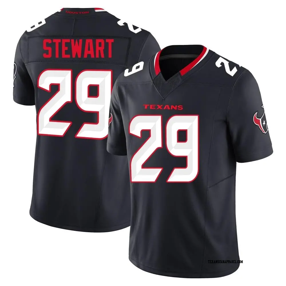 Limited Navy Youth M.J. Stewart Houston Texans Alternate Vapor F.U.S.E. Jersey